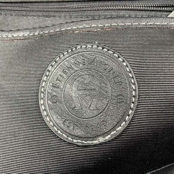 Etienne Aigner Black Signature Canvas Doctor-Style Satchel EUC - Picture 10 of 16